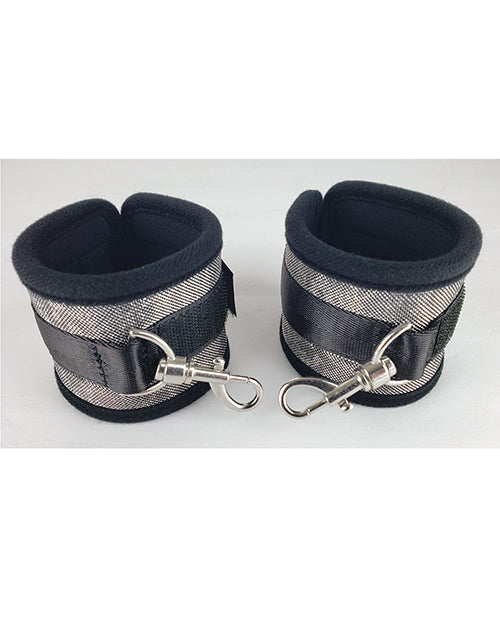 Spartacus Spartacus Wrist Restraints - Neoprene Silver