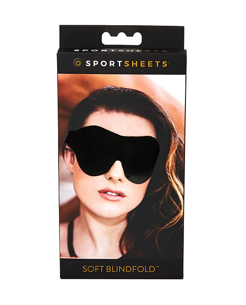 Sportsheets Sportsheets Soft Blindfold - Black