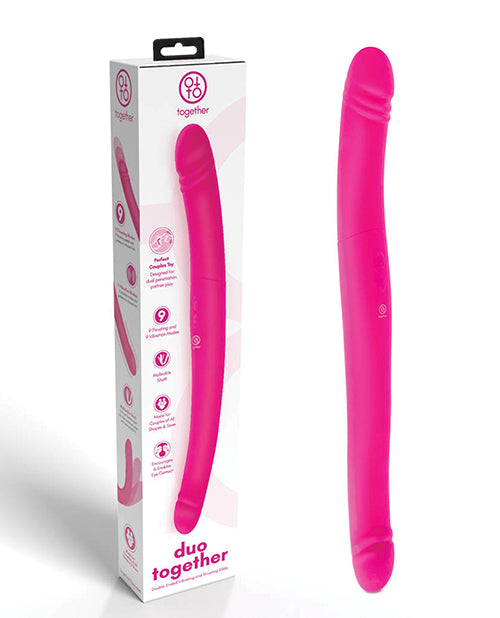 Not Regular Toys Duo Together Double-Ended Vibrating & Thrusting Dildo