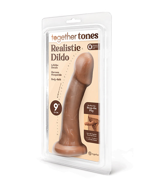 Not Regular Toys Together 9" Realistic Dildo - Medium
