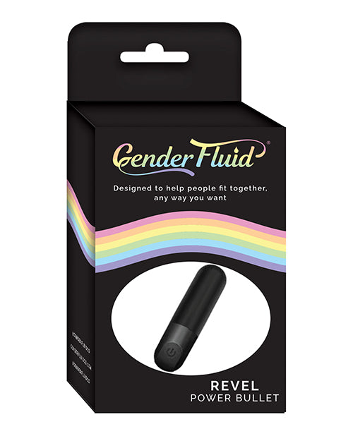 Gender Fluid Gender Fluid Revel Power Bullet - Matte Black
