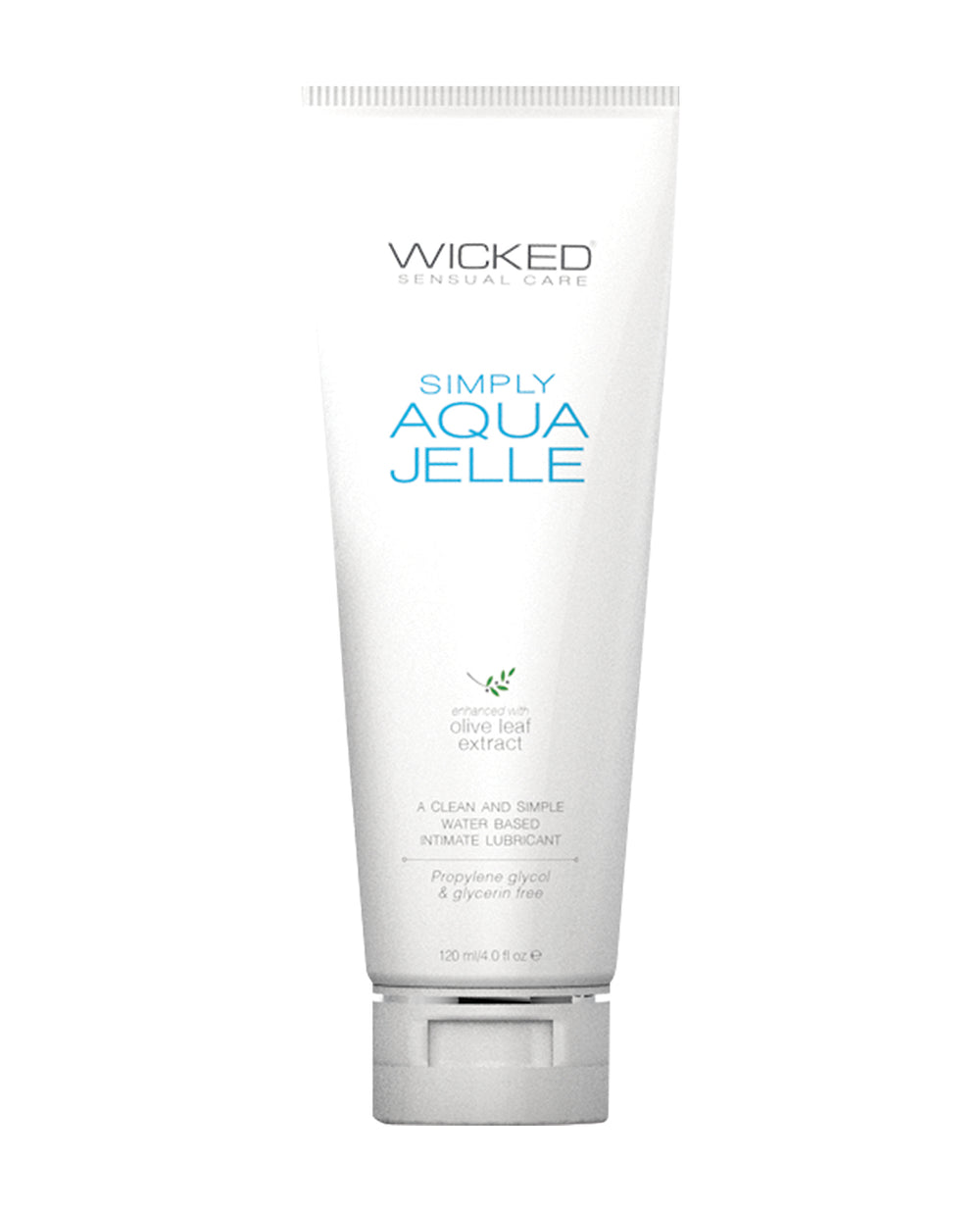 Wicked Sensual Care Wicked Sensual Care Simply Aqua Jelle Waterbased Lubricant - 4 oz