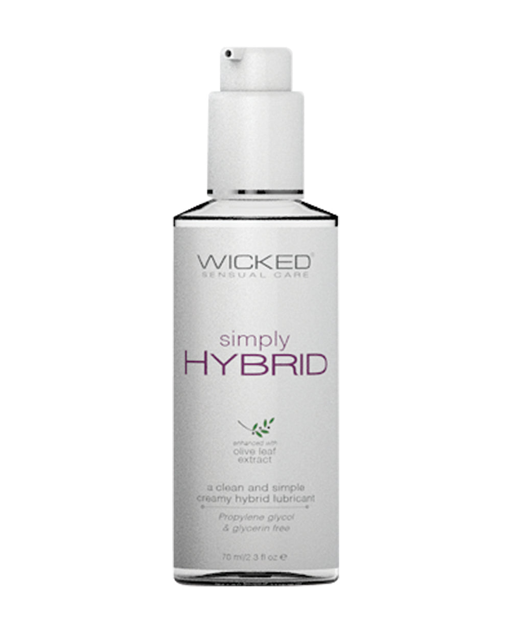 Wicked Sensual Care Wicked Sensual Care Simply Hybrid Lubricant - 2.3 oz