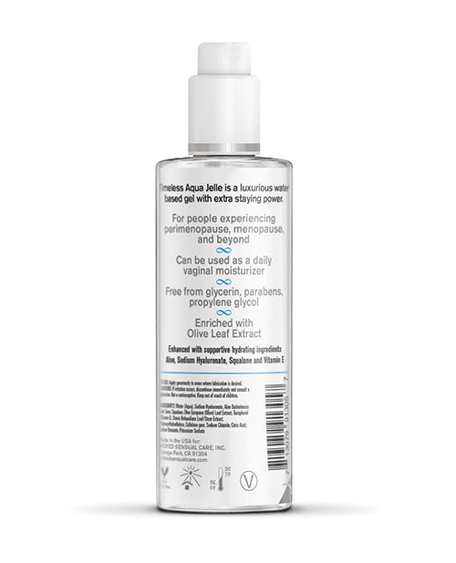 Wicked Sensual Care Wicked Sensual Care Simply Timeless Aqua Jelle Water Based Lubricant - 4 oz