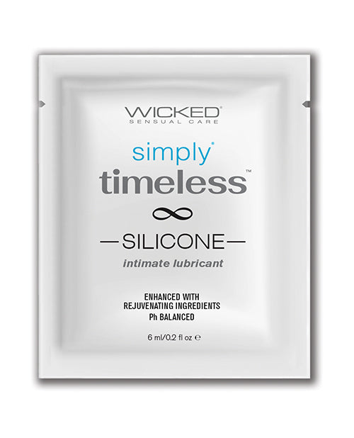 Wicked Sensual Care Wicked Sensual Care Simply Timeless Silicone Lubricant - .2 oz