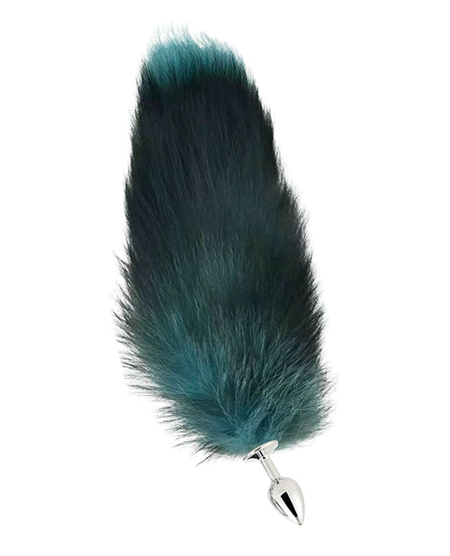 Not Regular Toys Fox Tail Small Plug - Teal