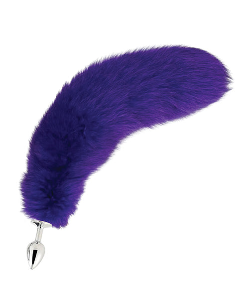 Not Regular Toys Fox Tail Small Plug - Bright Purple