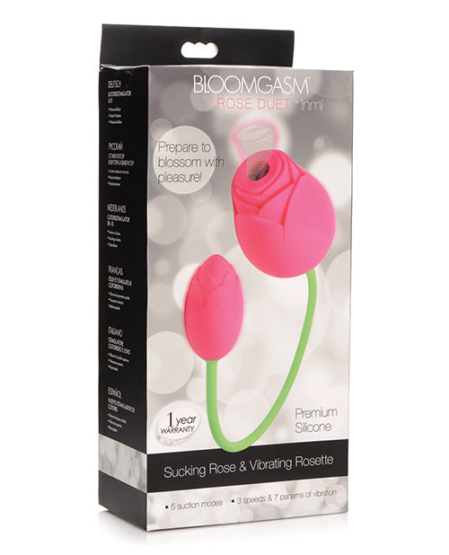 Inmi Inmi Bloomgasm 5X Suction Rose Duet - Pink