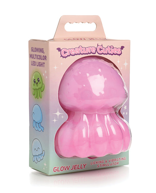 Not Regular Toys Creature Cuties Glow Jelly Licking & Vibrating Stimulator