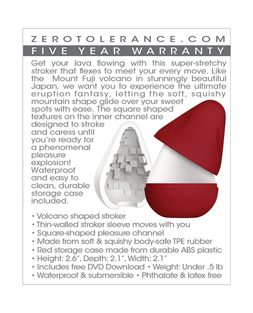 Zero Tolerance Zero Tolerance Fuji Stroker - White