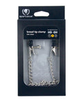 Spartacus Spartacus Adjustable Broad Tip Nipple Clamps w/Link Chain