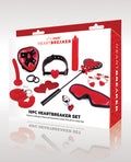 WhipSmart WhipSmart Heartbreaker 10 pc Set - Black/Red