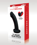 WhipSmart WhipSmart Heartbreaker 7" Heart Based Dildo - Black/Red