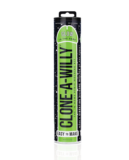 Clone A Willy Clone-A-Willy Kit Vibrating Glow in the Dark - Green