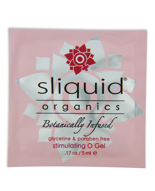 Sliquid Sliquid Organics O Gel - .17 oz Pillow