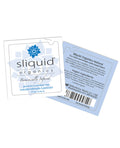 Sliquid Sliquid Organics Natural Intimate Lubricant - .17 oz Pillow - Image 2