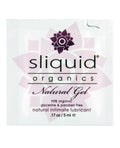 Sliquid Sliquid Organics Natural Lubricating Gel - .17 oz Pillow