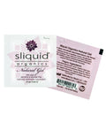 Sliquid Sliquid Organics Natural Lubricating Gel - .17 oz Pillow - Image 2
