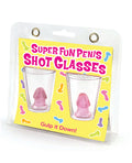 Candy Prints Super Fun Penis Shot Glasses - Set of 2