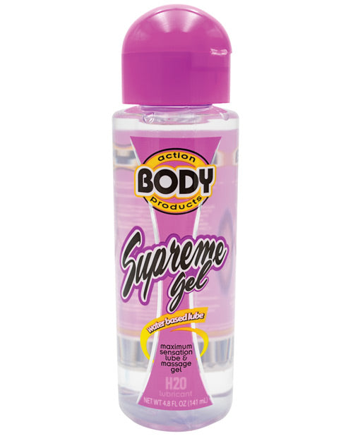 Body Action Body Action Supreme Water Based Gel - 4.8 oz Bottle