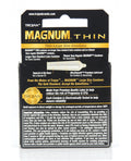Trojan Trojan Magnum Thin Condoms - Box of 3 - Image 2