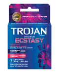 Trojan Trojan Double Ecstasy Condoms - Box of 3