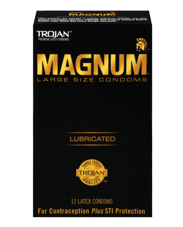 Trojan Trojan Magnum Condoms - Box of 12