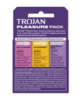 Trojan Trojan Pleasure Condoms - Asst. Box of 3 - Image 2
