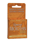 Kimono Kimono Textured Ribbed+Sensi Dots Condoms - Box of 3