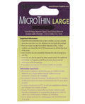 Kimono Kimono Micro Thin Large Condoms - Box of 3 - Image 2