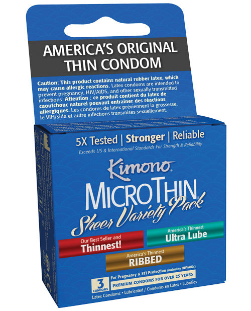 Kimono Kimono Micro Thin Variety Pack - Box of 3