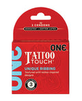 One One Tattoo Touch Condoms - Pack of 3