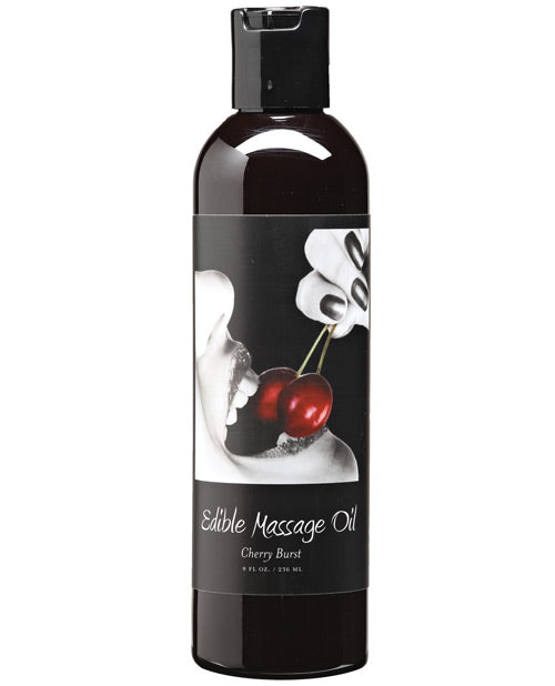 Earthly Body Earthly Body Edible Massage Oil - 8 oz Cherry
