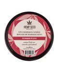 Earthly Body Earthly Body Summer 2025 3 in 1 Massage Candle - 6 oz Summer Fling - Image 2