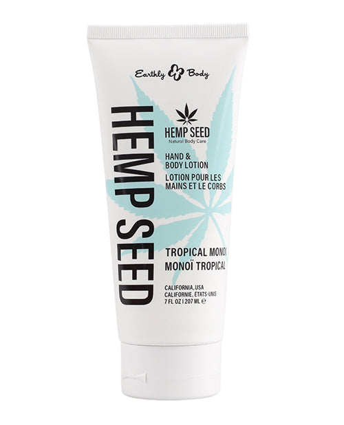 Earthly Body Earthly Body Hand & Body Lotion - 7 oz Tube Tropical Monoi