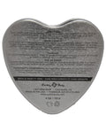 Earthly Body Earthly Body Suntouched Hemp Edible Candle - 4.7 oz Heart Tin Pineapple - Image 2