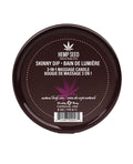 Earthly Body Earthly Body Suntouched Hemp Candle - 6 oz Round Tin Skinny Dip - Image 2