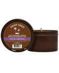 Earthly Body Earthly Body Suntouched Hemp Candle - 6 oz Round Tin High Tide - Image 2