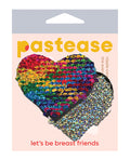 Pastease Pastease Color Changing Flip Sequins Heart - Rainbow O/S