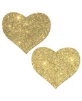 Pastease Pastease Glitter Heart - Gold O/S - Image 2