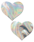 Pastease Pastease Hologram Heart - Silver O/S - Image 2
