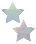 Pastease Hologram Star - Silver O/S (2)