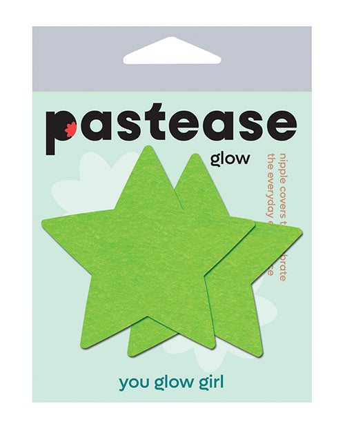 Pastease Pastease Star - Glow in the Dark Green O/S