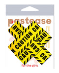 Pastease Pastease Caution Cross - Black/Yellow O/S