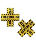 Pastease Pastease Caution Cross - Black/Yellow O/S - Image 2