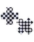 Pastease Pastease Checker Cross - Black/White O/S - Image 2