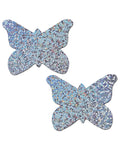 Pastease Pastease Premium Glitter Butterfly - Silver O/S - Image 2