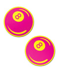 Not Regular Toys Pastease 8-Ball - Neon Pink/Yellow O/S - Image 2