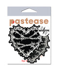 Pastease Pastease Premium Barbed Wire Heart Reflective - Black O/S