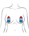 Pastease Premium American Pop - Red/White/Blue O/S (3)